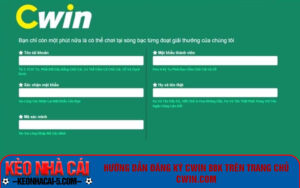 Hướng dẫn đăng ký Cwin 88K trên trang chủ cwin
