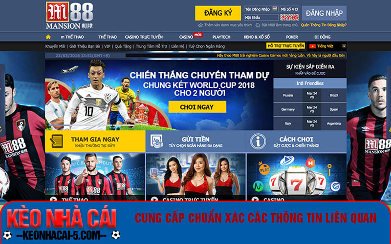 Cung cấp chuẩn xác các thông tin liên quan 