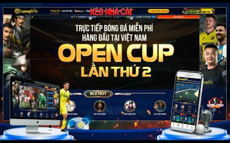 Cách truy cập vào trang chuyên thể thao LuongsonTV