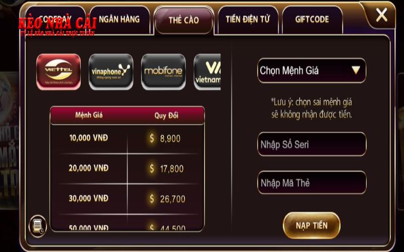 Cách Nạp Tiền Vào SUNWIN Hướng Dẫn An Toàn Và Nhanh Chóng 3 Cách nạp tiền bằng thẻ cào