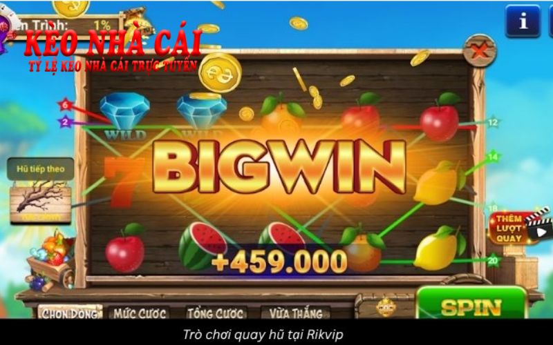 Kho game đa dạng làm bạn bùng nổ cảm xúc tại Rikvip
